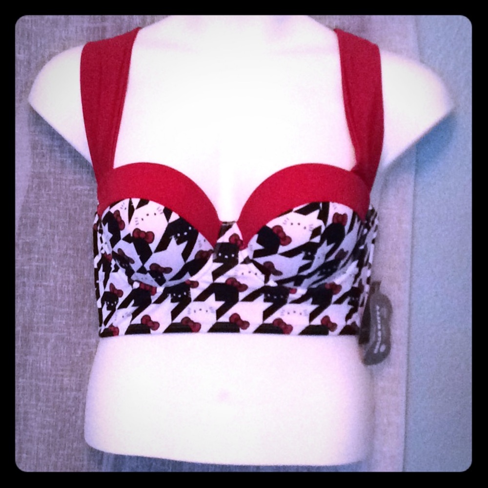 Torrid Hello Kitty Swim Top 🏝NWT🏖